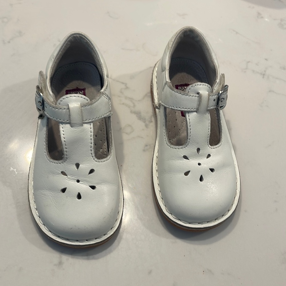 Size 9 white Lamour shoes